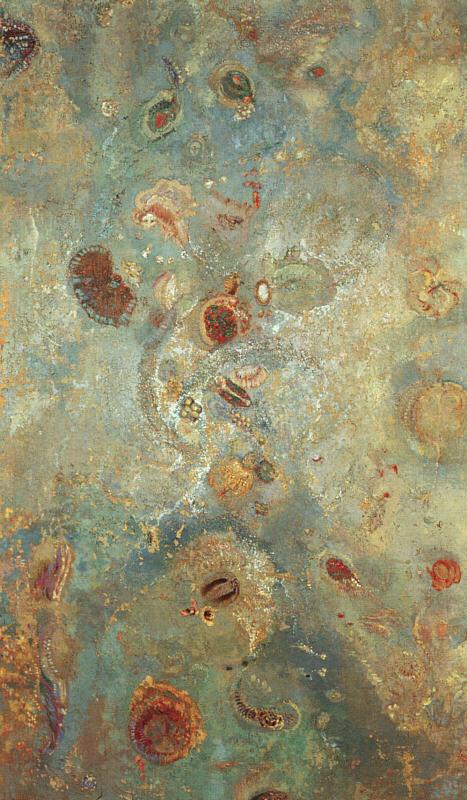 Odilon Redon Underwater Vision Sweden oil painting art